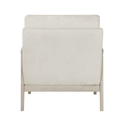 Umar Cream Accent Chair - Ornate Home