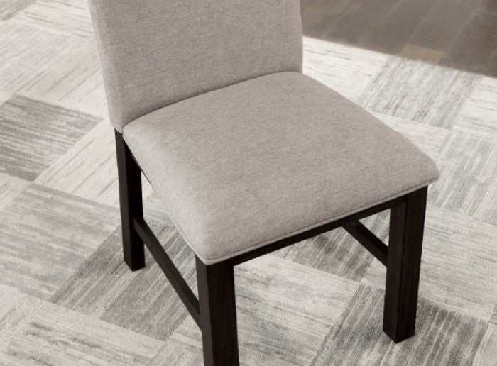 Umbria Antique Black & Gray Dining Chair (Set of 2) - Ornate Home