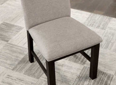 Umbria Antique Black & Gray Dining Chair (Set of 2) - Ornate Home
