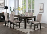 Umbria Antique Black Rectangular Dining Table - Ornate Home