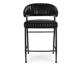 Umbria Black 26" Counter Stool - Ornate Home