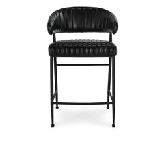 Umbria Black 26" Counter Stool - Ornate Home
