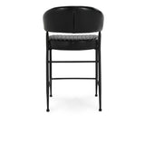 Umbria Black 26" Counter Stool - Ornate Home