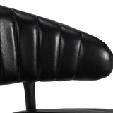 Umbria Black 26" Counter Stool - Ornate Home