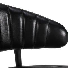 Umbria Black 26" Counter Stool - Ornate Home