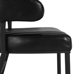Umbria Black 26" Counter Stool - Ornate Home