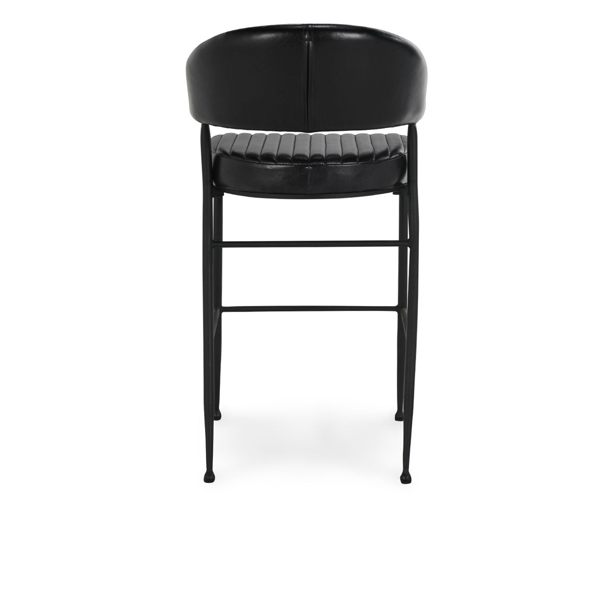 Umbria Black Bar Stool - Ornate Home