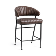 Umbria Burnished Walnut Counter Stool