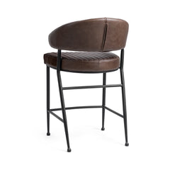 Umbria Burnished Walnut Counter Stool