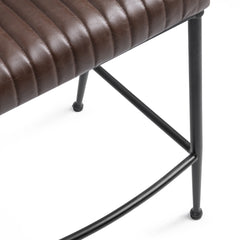 Umbria Burnished Walnut Counter Stool
