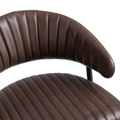 Umbria Burnished Walnut Counter Stool