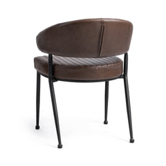 Umbria Burnished Walnut Dining Chair - Ornate Home