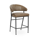 Umbria Tuscany Chestnut Counter Stool - Ornate Home