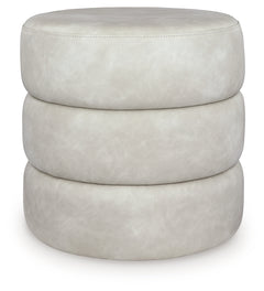 Ummi Bone Swivel Accent Ottoman - Ornate Home