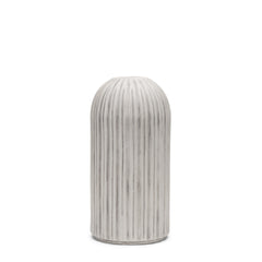 Ummi Off-White/Gray Small Ceramic Vase - Ornate Home