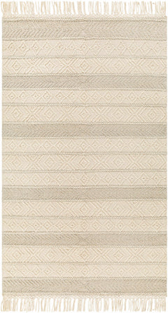 Ummi Wool Rug with Tassels - Clearance - Ornate Home