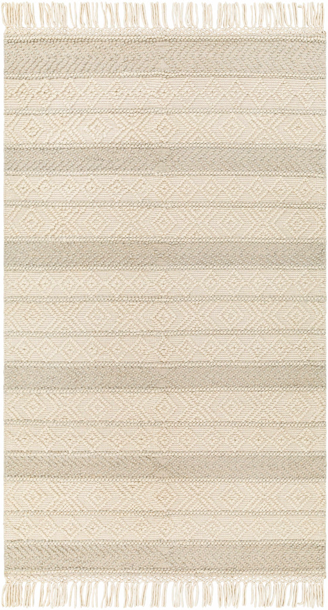 Ummi Wool Rug with Tassels - Clearance - Ornate Home