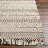 Ummi Wool Rug with Tassels - Clearance - Ornate Home