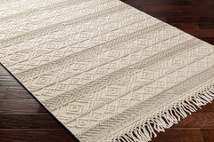 Ummi Wool Rug with Tassels - Clearance - Ornate Home