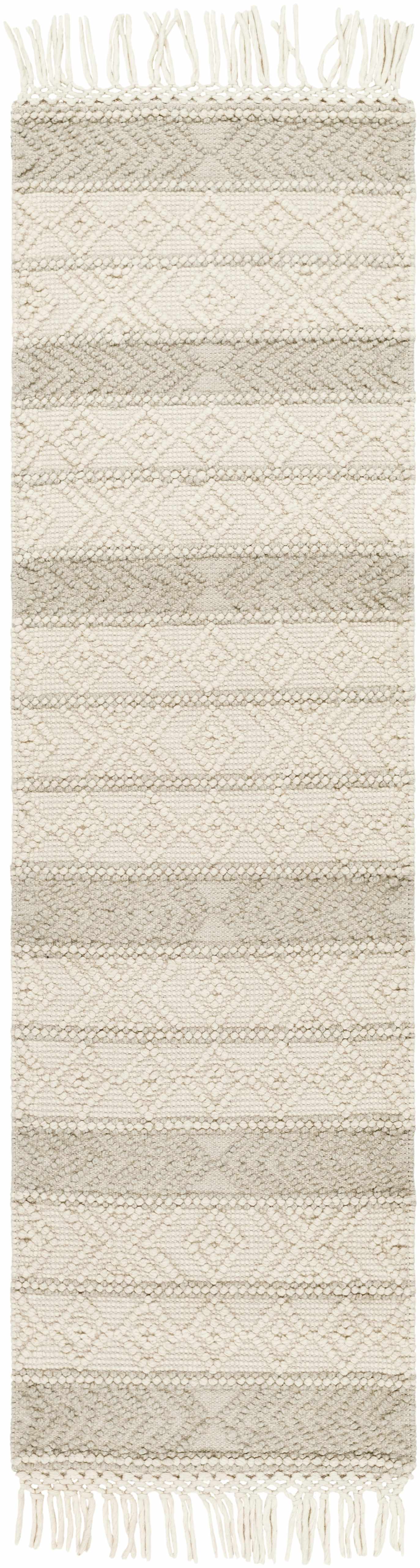 Ummi Wool Rug with Tassels - Clearance - Ornate Home