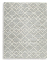 Unawick Gray/Ivory Large Rug (Online Special Price) - Ornate Home