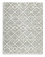 Unawick Gray/Ivory Large Rug - Ornate Home
