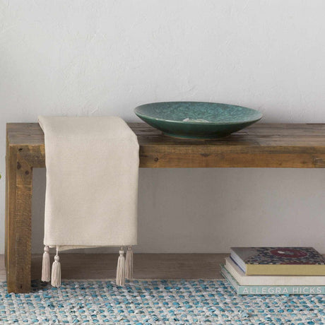 Uncasville Green Ceramic 15" Decorative Plate - Ornate Home