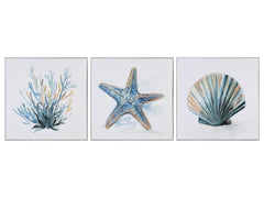 Under The Sea Blue/Green Canvas - Ornate Home