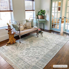 Undy Handmade Cotton-blend Rug - Ornate Home