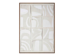 Unfold Multicolor 1 Framed Print - Ornate Home