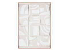 Unfold Multicolor 2 Framed Print - Ornate Home