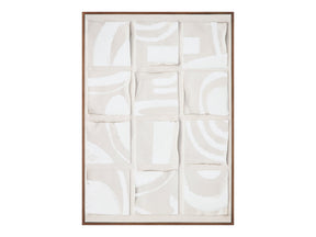 Unfold Multicolor 2 Framed Print - Ornate Home