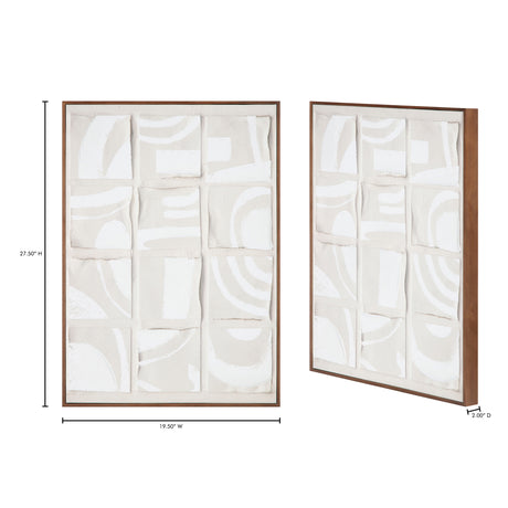 Unfold Multicolor 2 Framed Print - Ornate Home