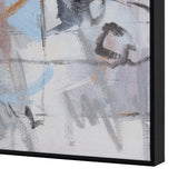 Unhinged Black/Multi Canvas