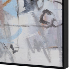 Unhinged Black/Multi Canvas - Ornate Home