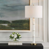 Unify Alabaster Table Lamp - Ornate Home