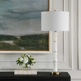 Unify Alabaster Table Lamp - Ornate Home