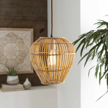 Unionport Rattan Ceiling Lighting - Ornate Home