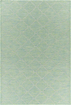 Unique Outdoor Trellis Area Rug, Lime Green - Clearance - Ornate Home