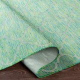 Unique Outdoor Trellis Area Rug, Lime Green - Clearance - Ornate Home