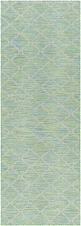 Unique Outdoor Trellis Area Rug, Lime Green - Clearance - Ornate Home
