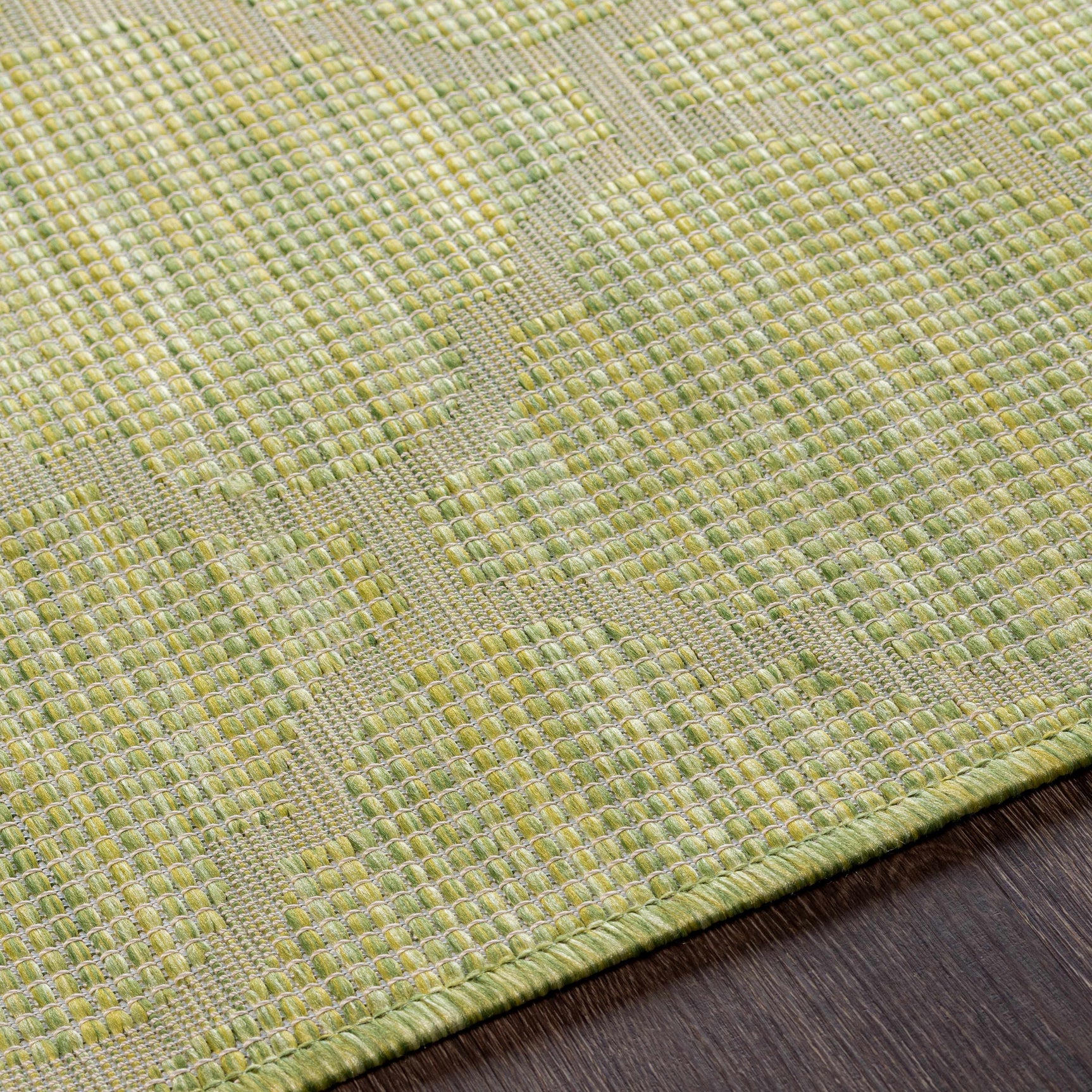 Unique Outdoor Trellis Area Rug, Olive Green - Clearance - Ornate Home