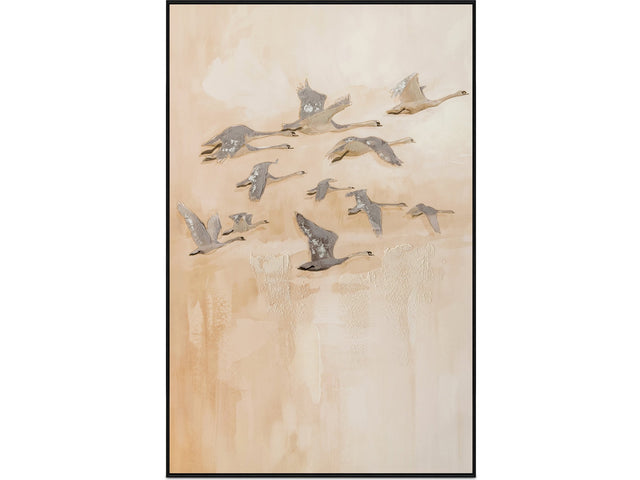 Unison Multi Color Framed Painting - Ornate Home