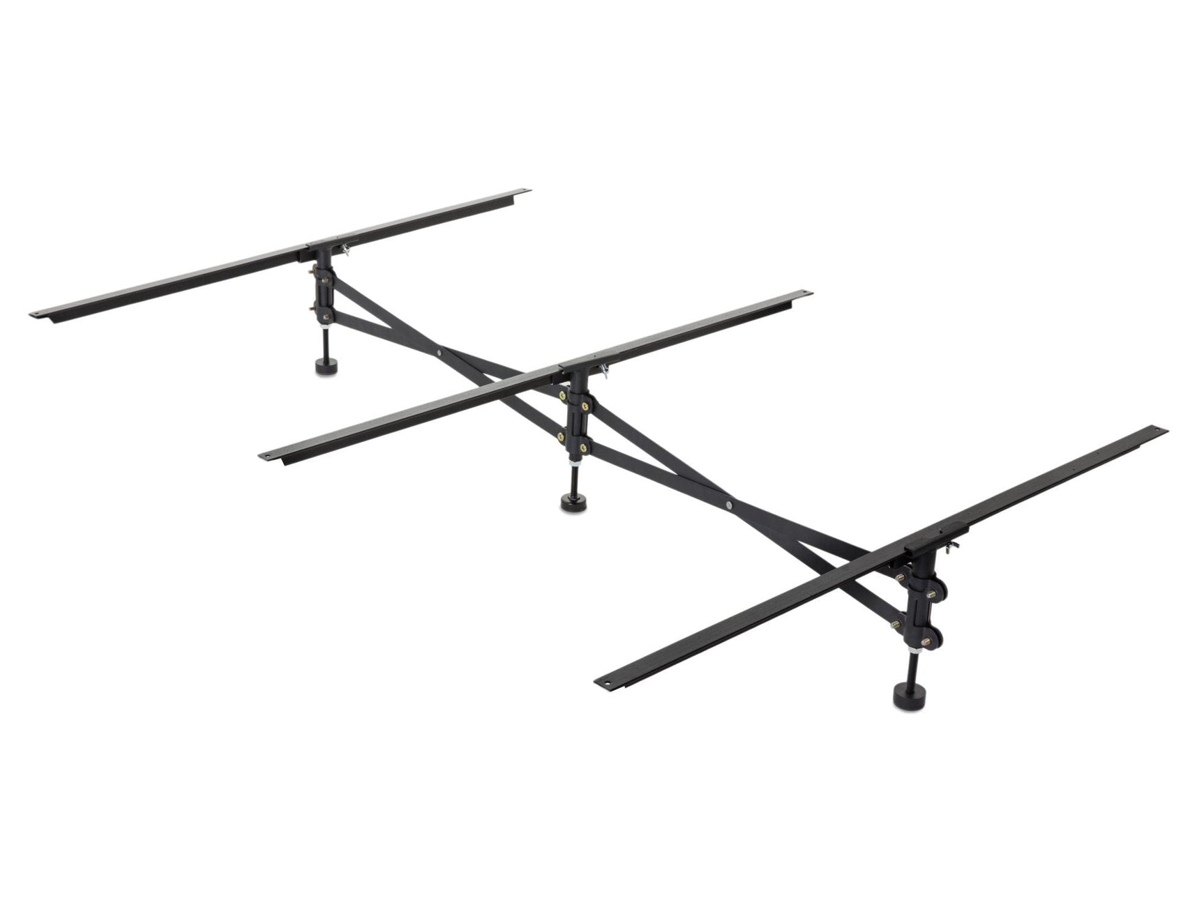 Universal Black Adjustable Center Support System - Ornate Home