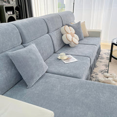 Universal Elastic Skirt Sofa Slipcover, Stretch Sofa Cushion Cover For Bedroom Office Living Room - Ornate Home