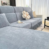 Universal Elastic Skirt Sofa Slipcover, Stretch Sofa Cushion Cover For Bedroom Office Living Room - Ornate Home