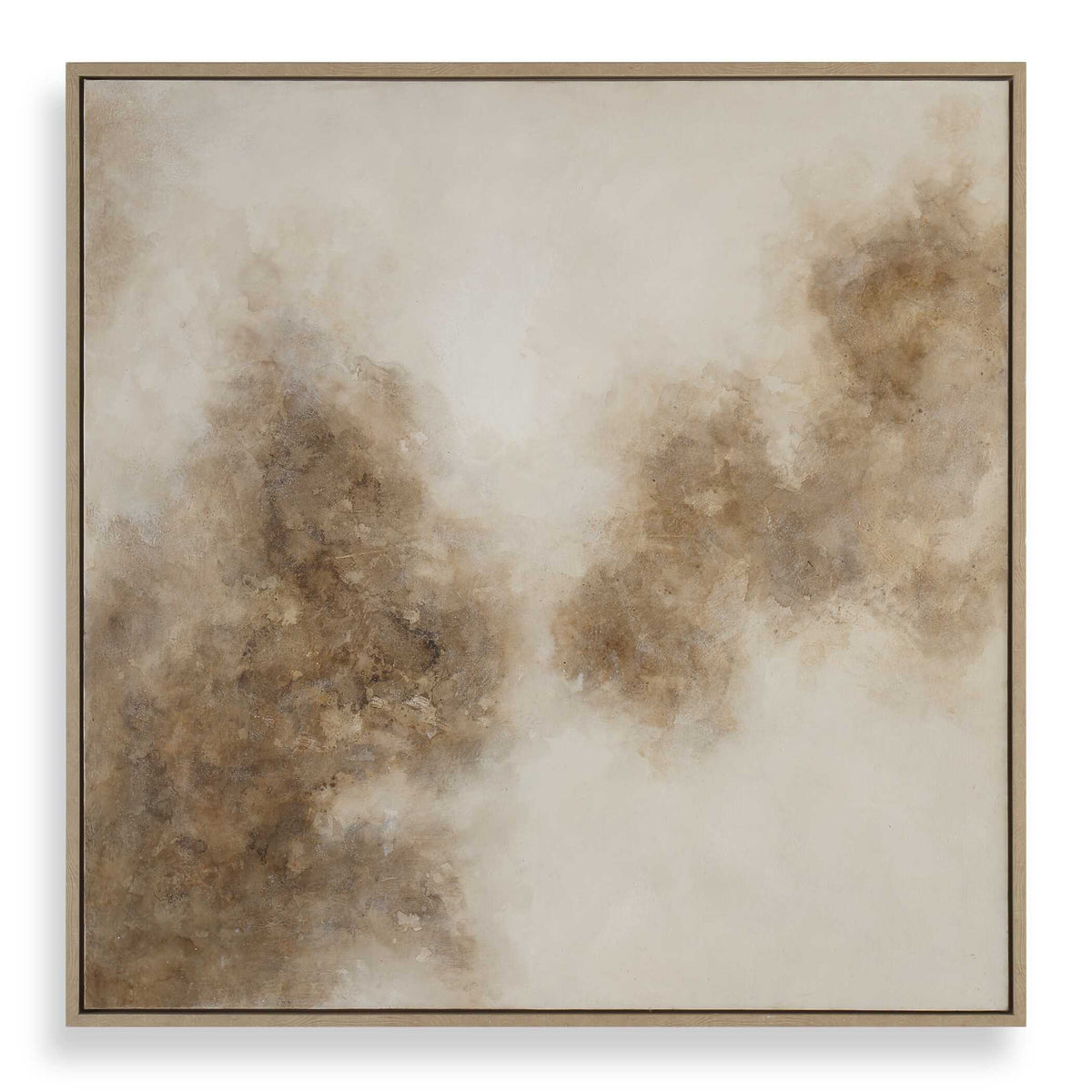 Up In Smoke Multicolor Framed Modern Art - Ornate Home