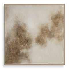 Up In Smoke Multicolor Framed Modern Art - Ornate Home