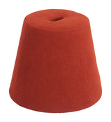 Upela Red Ottoman - Ornate Home