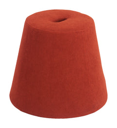 Upela Red Ottoman - Ornate Home